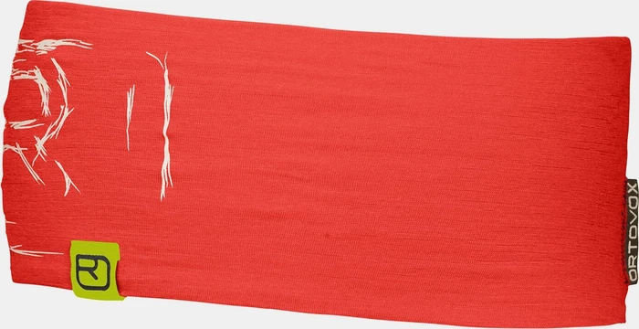 Ortovox 120 Tec Logo Stirnband coral