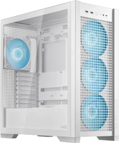 ASUS TUF Gaming GT302 ARGB, weiß, Glasfenster (90DC00I3-B19000)