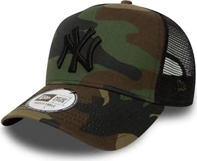 New Era 9FORTY New York Yankees A-Frame Trucker Kappe camo