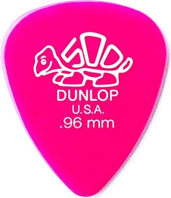 Dunlop Delrin 500 Pick, .96mm, 12-Pack