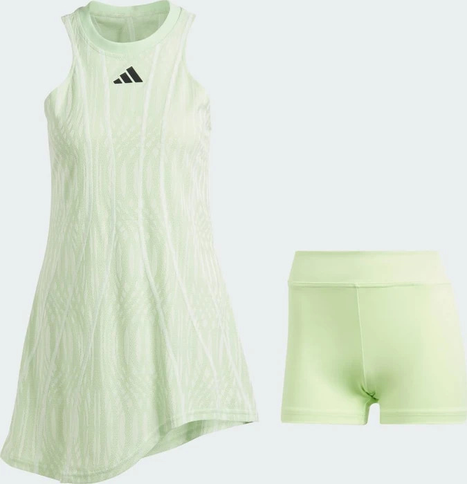 adidas Airchill Pro Tenniskleid semi green spark/green spark (Damen)