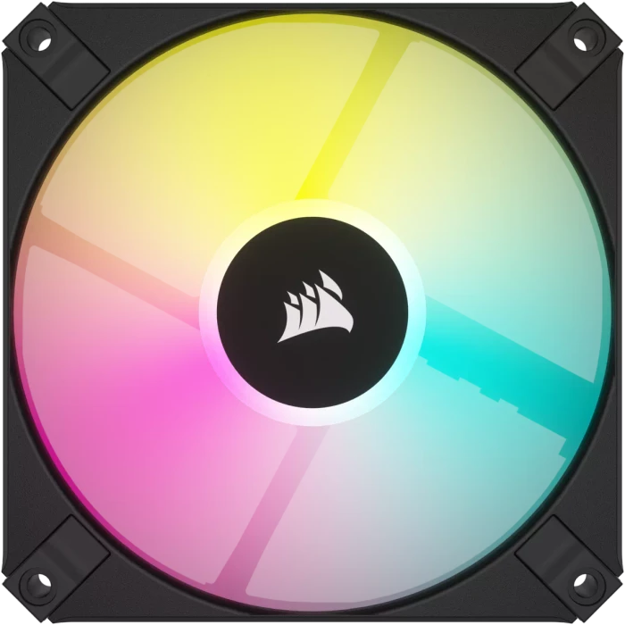 Corsair AF Series iCUE AF120 RGB Slim Twin Pack, schwarz, 120mm, 2er-Pack