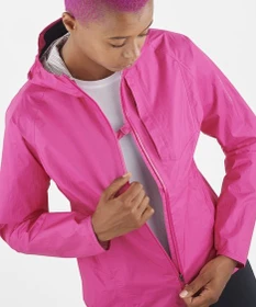 Salomon Bonatti Waterproof Funktionsjacke beetroot purple (Damen)