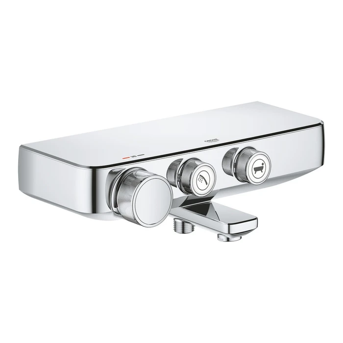 Grohe Grohtherm SmartControl Thermostat-Wannenarmatur 1/2" chrom