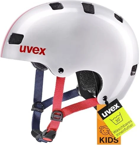 UVEX Kid 3 Kinderhelm race silver