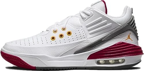 Nike Jordan Max Aura 5 white/cardinal red/light graphite/vivid orange (Herren)