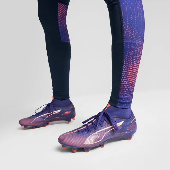 Puma Ultra 5 Match+ FG/AG lapis lazuli/puma white/sunset glow (Damen)