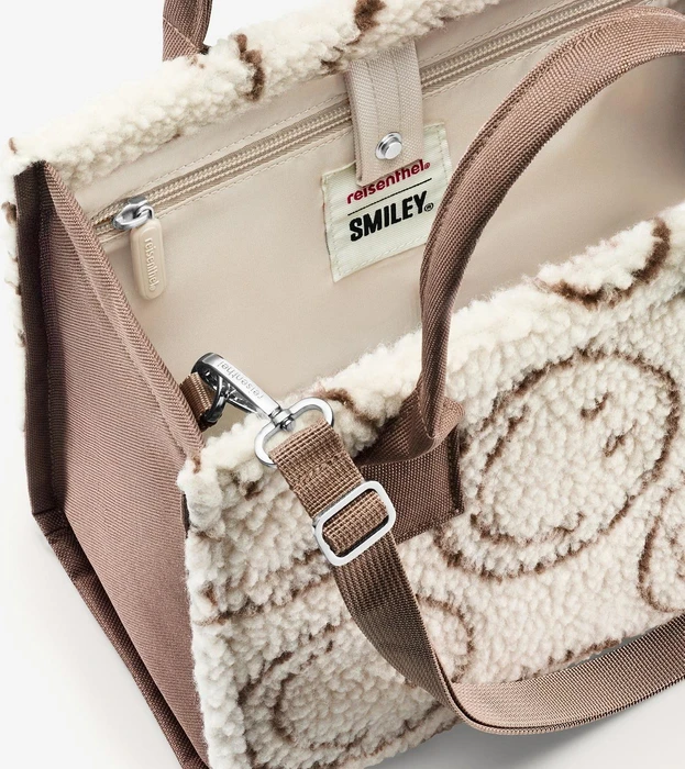Reisenthel daily XS Shopper smiley teddy chocolate
