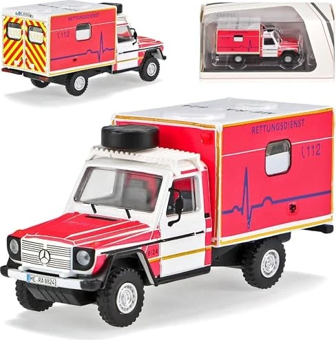Schuco Mercedes Benz G Rettungsdienst