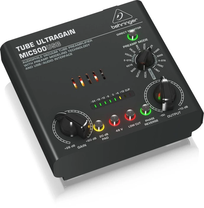 Behringer Tube Ultragain MIC500USB