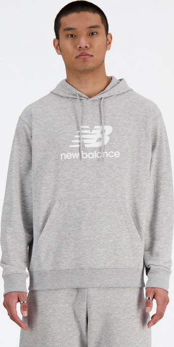 New Balance Sport Essentials French Terry Logo Hoodie athletic grey (Herren)