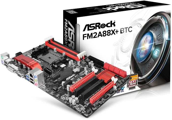 ASRock FM2A88X+ BTC (AMD FM2+)