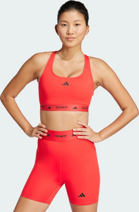 adidas Techfit Sport-BH pure ruby (Damen)