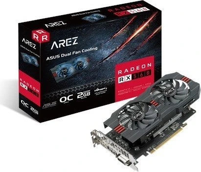 ASUS AREZ Radeon RX 560D OC EVO, AREZ-RX560-O2G-EVO, 2GB GDDR5, DVI, HDMI, DP