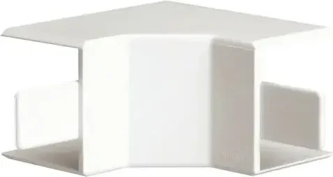 Hager Inneneck halogenfrei zu Leitungsführungskanal LF 40x40mm verkehrsweiß