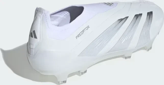 adidas Predator Elite Laceless FG cloud white/silver metallic