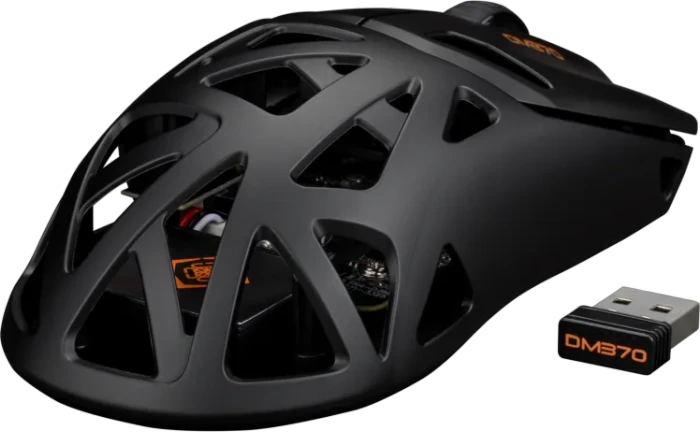 Deltaco DM370 Wireless Ultra-Lightweight Gaming Mouse schwarz, USB/Bluetooth