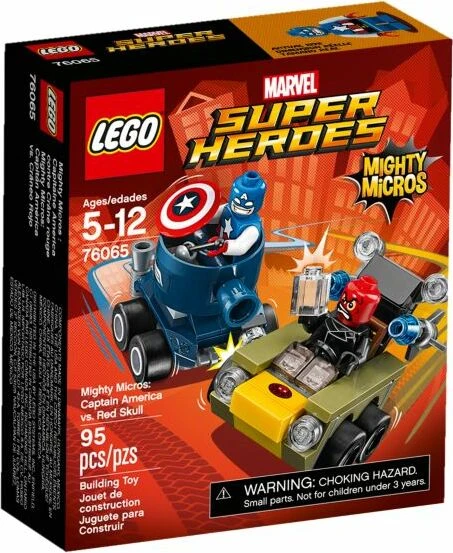 LEGO Marvel Super Heroes Spielset - Mighty Micros Captain America vs. Red Skull
