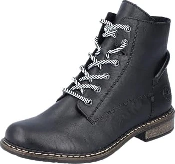 Rieker Schnürstiefel schwarz (Damen)