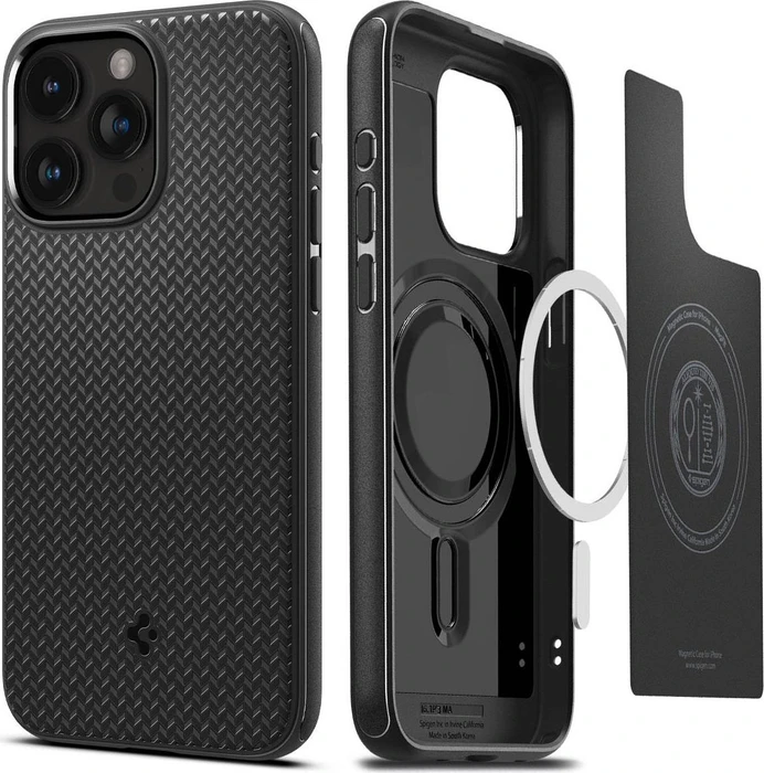 Spigen Mag Armor (MagFit) für Apple iPhone 15 Pro Matte Black