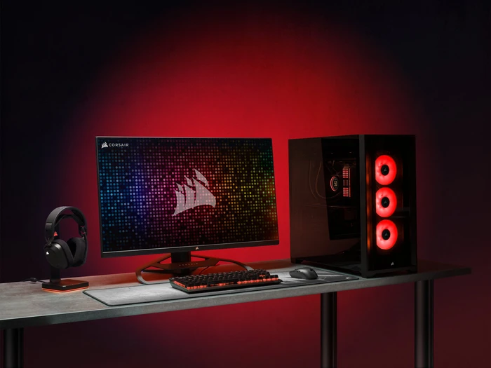 Corsair ML Series ML140 LED Elite Red, schwarz, 140mm