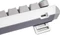 Ducky One 3 Mini, Mist Grey, PBT, LEDs RGB, MX SILENT RGB RED, USB, DE Vorschaubild