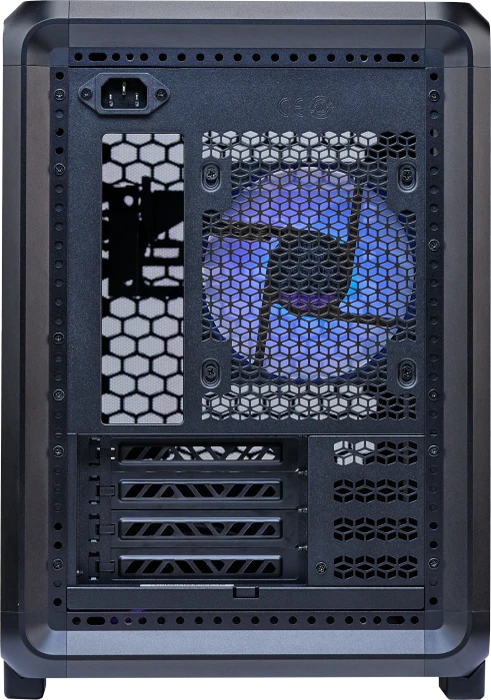 Cooler Master MasterFrame 400 Mesh, schwarz, Glasfenster