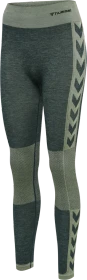 hummel CLEA Seamless Tight Hose lang dark spruce (Damen)