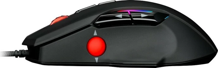 Inter-Tech Nitrox GT-200 RGB Gaming Maus schwarz, USB