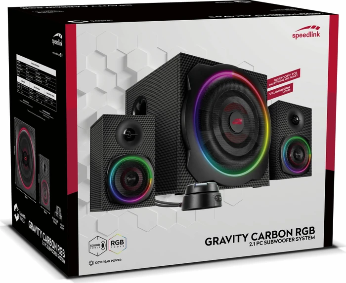 Speedlink Gravity Carbon RGB