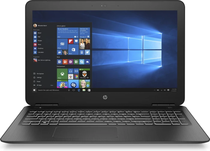HP Pavilion 15-bc300ng, schwarz, Core i5-7200U, 8GB RAM, 128GB SSD, 1TB HDD, GeForce GTX 950M, DE