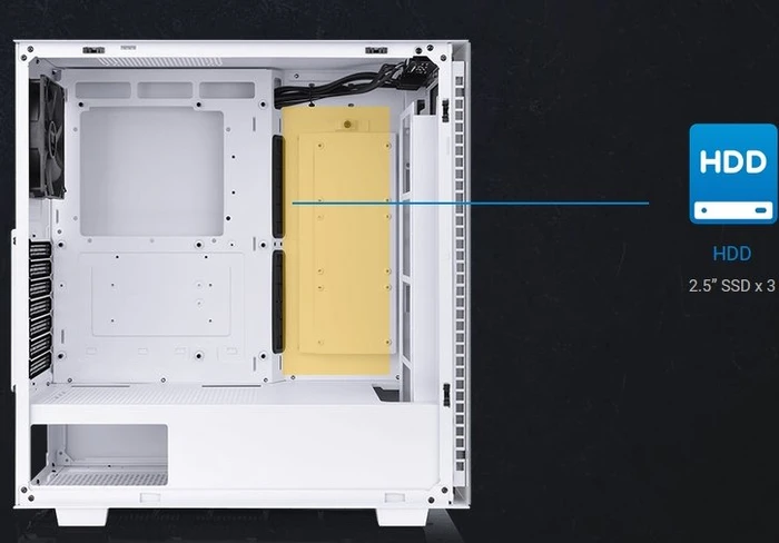 Thermaltake Divider 300 TG Snow Edition, weiß, Glasfenster