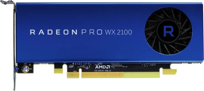 AMD Radeon PRO WX 2100, 2GB GDDR5, DP, 2x mDP