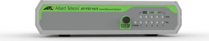 Allied Telesis CentreCOM FS710 Desktop Switch, 5x RJ-45