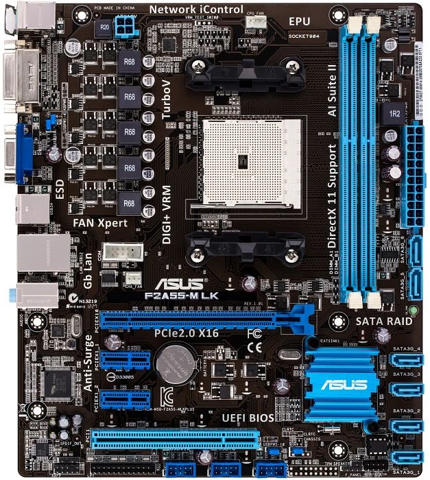 ASUS F2A55-M LK (AMD FM2)