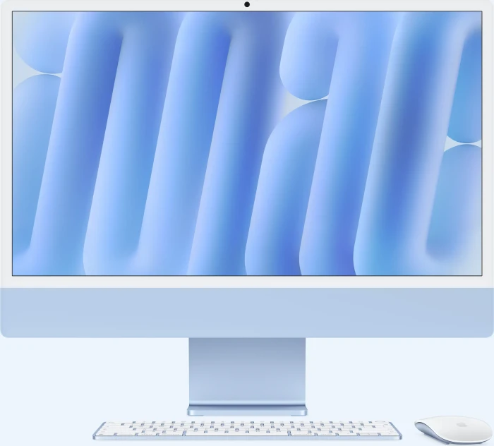 Apple iMac 24", blau, M6 - 10 Core CPU / 10 Core GPU, 16GB RAM, 256GB SSD [2026]