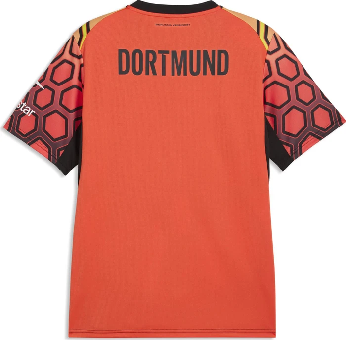 Puma BVB Borussia Dortmund 2026/2027 Torwarttrikot kurzarm hot heat/puma black (Herren)