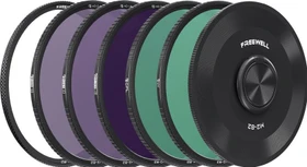 Freewell 5er Pack Magnetischer Quick Swap CPL + UV + ND8 + ND64 + ND1000 Filter 82mm