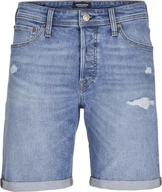 Jack & Jones Regular Fit Shorts Jeans blue denim (Herren)