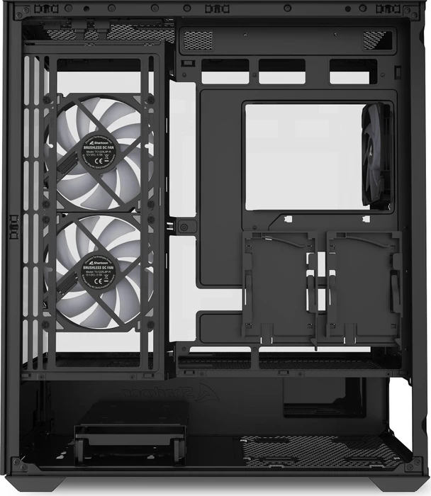 Sharkoon SK6 ARGB Black, Glasfenster