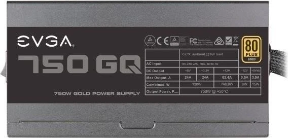 EVGA GQ 750 750W, ATX 2.3