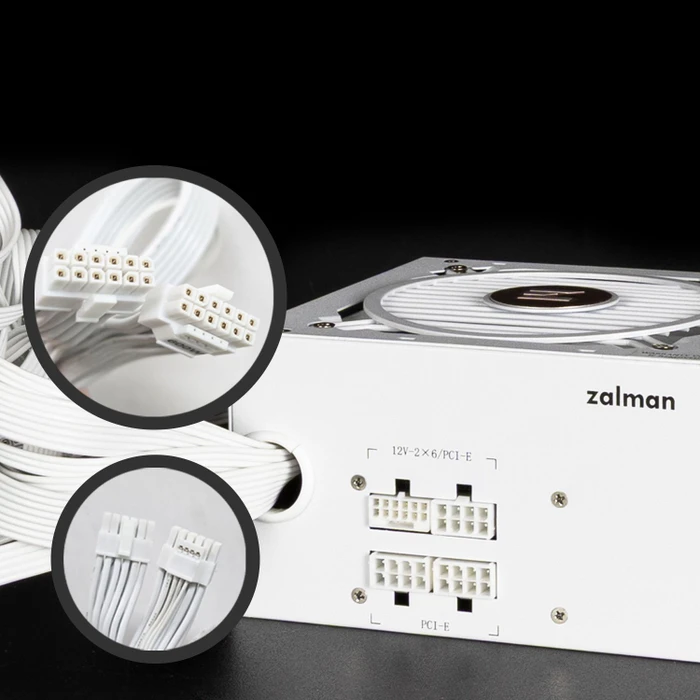 Zalman GigaMax III White ZM750-GV3 WH 750W, ATX 3.1