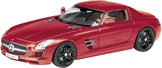 Schuco Mercedes-Benz SLS AMG Coup, rot