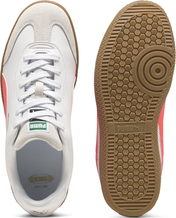 Puma King 21 IT puma white/glowing red/gum (Herren)