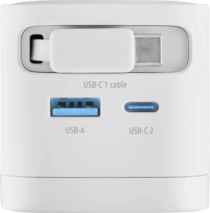 Intenso Power Adapter W65ACIC GaN weiß