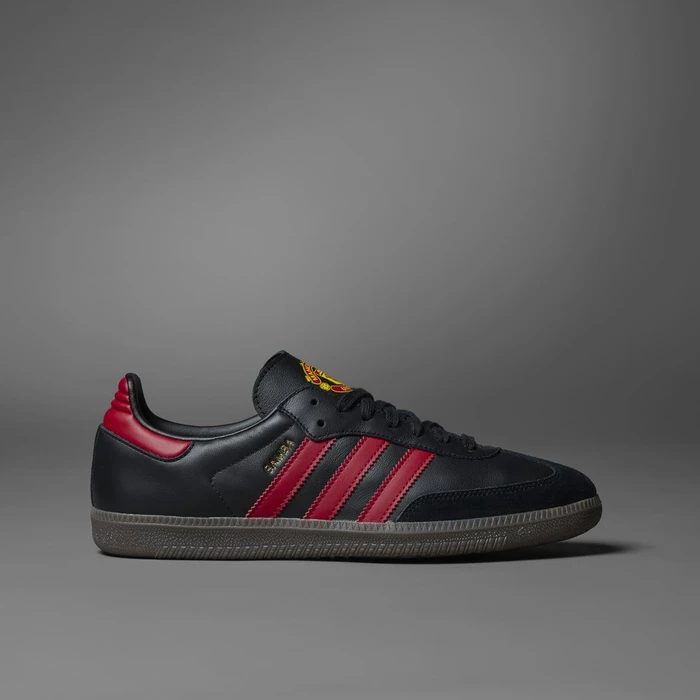 adidas Samba Manchester United core black/real red/gum