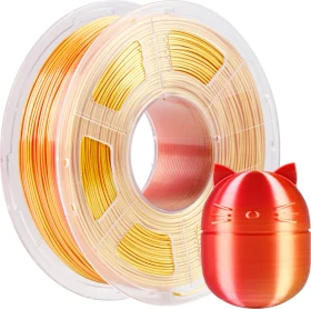 Anycubic PLA Silk Dual Color, Red Gold, Spule, 1.75mm, 1.00kg