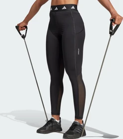 adidas TECHFIT Stash Pocket Full-Length Hose lang black/white (Damen)