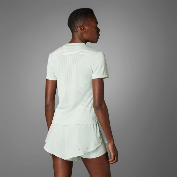 adidas HIIT Airchill Training Funktionsshirt kurzarm linen green (Damen)
