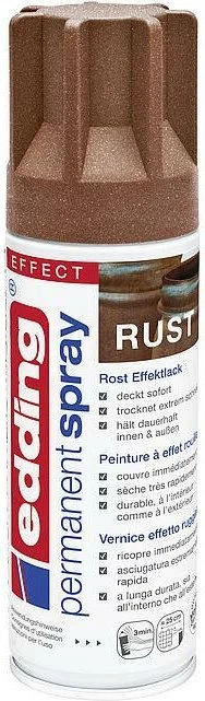 edding 5200 Permanentspray Premium-Acryllack rosteffekt matt, 200ml